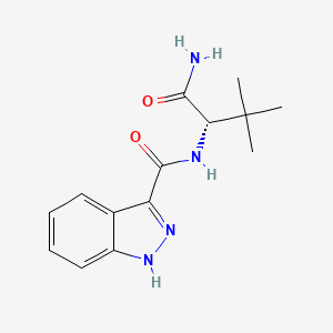 molecular formula C14H18N4O2 B10830613 Adb-inaca CAS No. 1887742-42-8