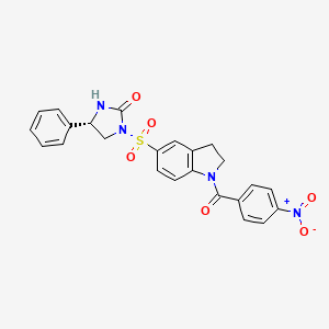 molecular formula C24H20N4O6S B10830672 KAS 08 