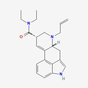 molecular formula C22H27N3O B10830732 N-Allylnoriso-LSD 