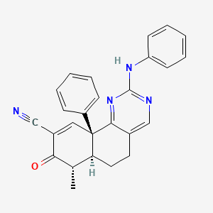 molecular formula C26H22N4O B10830776 IDH1 Inhibitor 2 