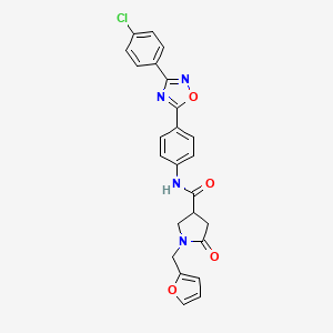 molecular formula C24H19ClN4O4 B10830785 RLX-33 