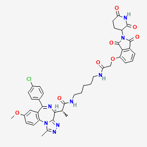 molecular formula C41H41ClN8O8 B10830920 XY-06-007 