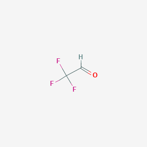 molecular formula C2HF3O B010831 三氟乙醛 CAS No. 75-90-1