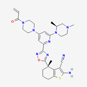 molecular formula C30H37N9O2S B10831005 BI-0474 