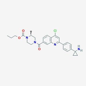 molecular formula C28H31ClN4O3 B10831178 Smyd3-IN-1 