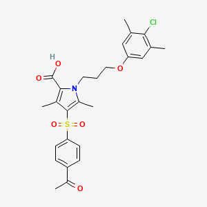 molecular formula C26H28ClNO6S B10831235 Mcl-1 inhibitor 6 