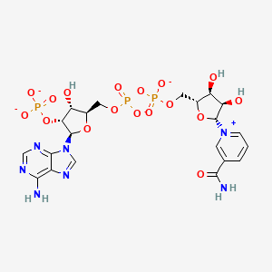 molecular formula C21H25N7O17P3-3 B10831252 coenzyme II CAS No. 165676-60-8