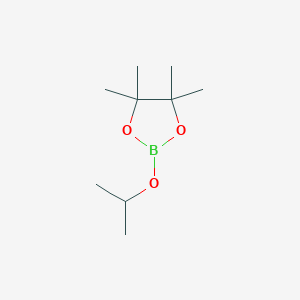 molecular formula C9H19BO3 B108313 2-Isopropoxy-4,4,5,5-tetramethyl-1,3,2-dioxaborolane CAS No. 61676-62-8