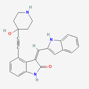 molecular formula C24H21N3O2 B10831308 SBI-581 