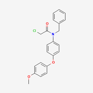 molecular formula C22H20ClNO3 B10831369 CCW16 