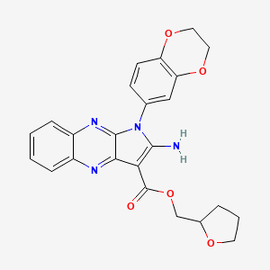 molecular formula C24H22N4O5 B10831470 EP2 receptor antagonist-1 