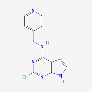 molecular formula C12H10ClN5 B10831505 BPN-15477 