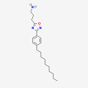 molecular formula C21H33N3O B10831607 SLF1081851 