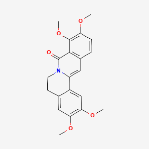 molecular formula C21H21NO5 B10831658 Oxypalmatine 