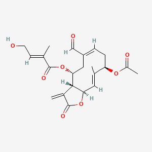 molecular formula C22H26O8 B10831735 Eupalinolide O 