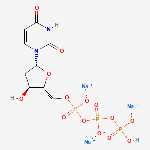 molecular formula C9H12N2Na3O14P3 B10831745 dUTP (trisodium) 
