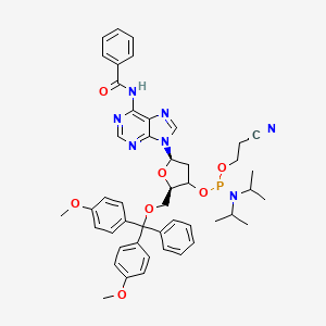 molecular formula C47H52N7O7P B10831757 DA-CE phosphoramidite 