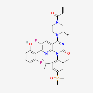 molecular formula C33H36F2N5O4P B10831779 KRAS G12C inhibitor 28 