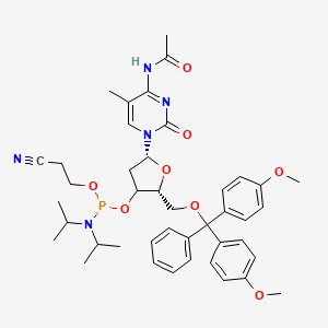 molecular formula C42H52N5O8P B10831803 5-Me-dC(Ac) amidite 