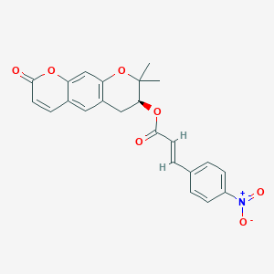 molecular formula C23H19NO7 B10831856 LKY-047 