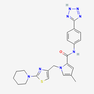 molecular formula C22H24N8OS B10831888 Drp1-IN-1 