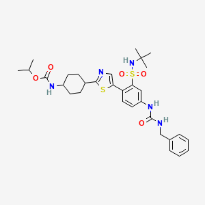 molecular formula C31H41N5O5S2 B10831942 Rad51-IN-3 