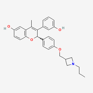 molecular formula C29H31NO4 B10831956 (R)-GNE-274 