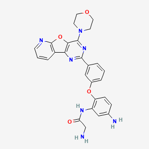 molecular formula C27H25N7O4 B10831969 Ridr-PI-103 