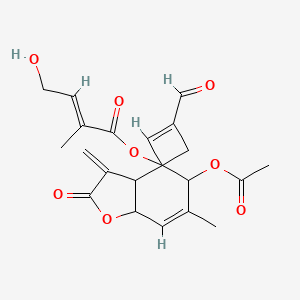 molecular formula C22H26O8 B10831989 Eupalinolide O 