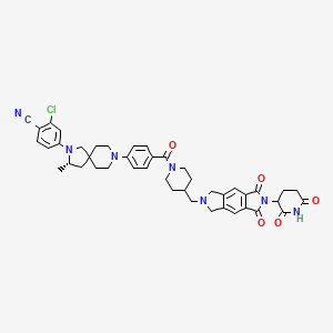 molecular formula C44H46ClN7O5 B10832046 ARD-1676 CAS No. 2632305-36-1