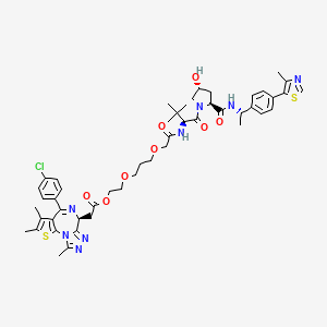 molecular formula C49H59ClN8O8S2 B10832090 OARV-771 
