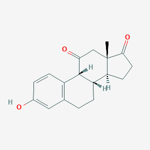 molecular formula C18H20O3 B108321 Estra-1,3,5(10)-triene-11,17-dione, 3-hydroxy-, (9beta)- CAS No. 17391-44-5