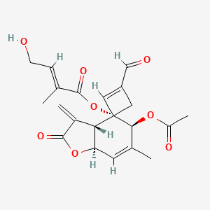 molecular formula C22H26O8 B10832119 Eupalinolide O 
