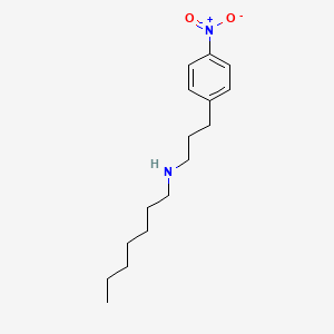 molecular formula C16H26N2O2 B10832288 Phenylpropylamine derivative 1 