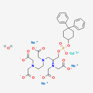 molecular formula C33H40GdN3Na3O15P B10832322 Gadofosveset 