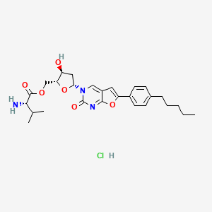 molecular formula C27H36ClN3O6 B10832357 Fv-100 CAS No. 956483-03-7