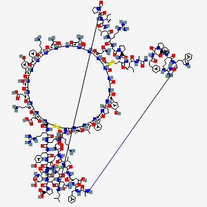 molecular formula C282H412N74O75S6 B10832519 Depelestat CAS No. 506433-25-6