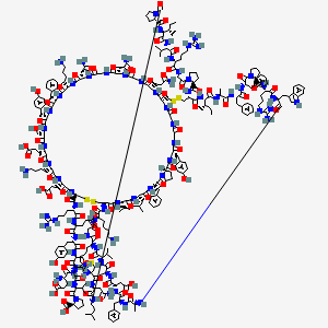 molecular formula C282H412N74O75S6 B10832549 Unii-2M3V3B8oea 