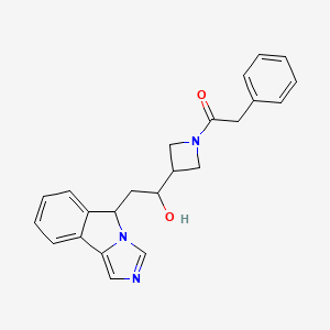 molecular formula C23H23N3O2 B10832942 Azetidine derivative 5 