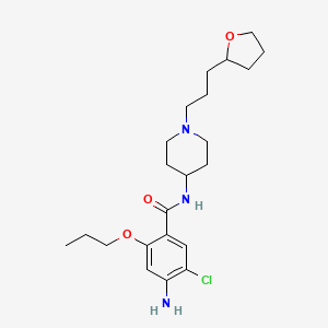 molecular formula C22H34ClN3O3 B10833056 Benzamide Derivative 1 