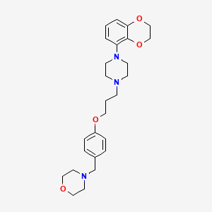 molecular formula C26H35N3O4 B10833094 Benzo[d]oxazol-2(3H)-one derivative 2 