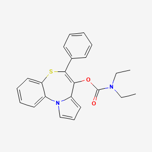 molecular formula C23H22N2O2S B10833131 Benzothiazepine analog 2 
