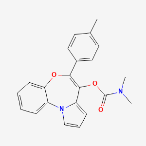 molecular formula C22H20N2O3 B10833142 Benzothiazepine analog 6 
