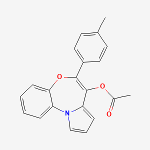 molecular formula C21H17NO3 B10833149 Benzothiazepine analog 5 
