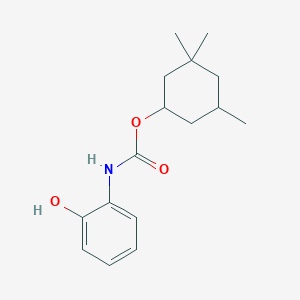 molecular formula C16H23NO3 B10833272 Cyclohexyl carbamate derivative 4 