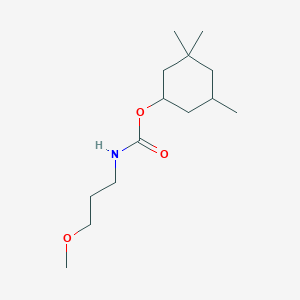 molecular formula C14H27NO3 B10833280 Cyclohexyl carbamate derivative 5 