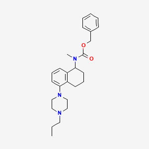 molecular formula C26H35N3O2 B10833431 Fused aryl carbocycle derivative 9 
