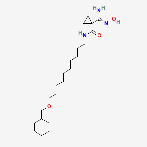 molecular formula C22H41N3O3 B10833456 Imidamide derivative 1 