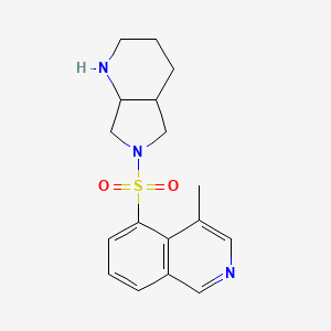 molecular formula C17H21N3O2S B10833615 Isoquinoline sulfonyl derivative 1 