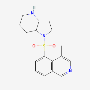 molecular formula C17H21N3O2S B10833648 Isoquinoline sulfonyl derivative 3 